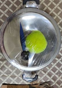 NEW NONSTICK APPUM PATRA  WITH STAINLESS LID WIT