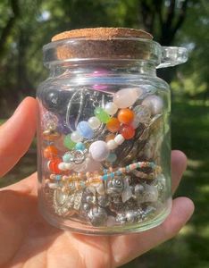 Assorted Jewelry Jar