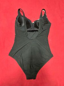 Black Designer One Piece Swimsuit