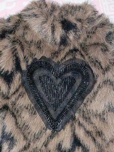Cute Fuzzy Winter 2-Piece Set for Baby (9m-18m)