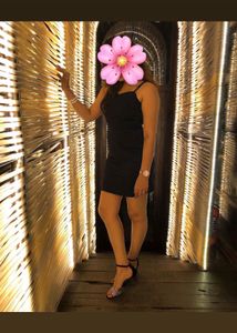 Navy Blue Strappy Mini Dress
