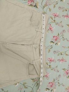 H&amp;M wide twill trousers