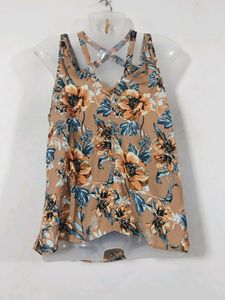 Multicolour Floral Printed Top (Women)