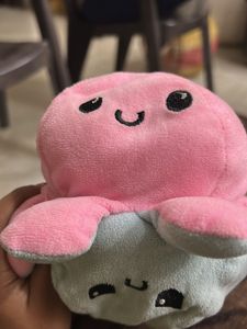 2 Sided Octopus Soft Toy