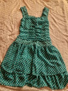 Chic Polka Dot Tiered Dress