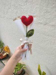 Handmade Crochet Sunflower Bouquet