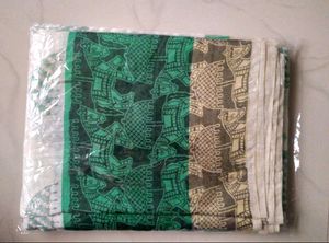 Beautiful Royal Carriage Print Cotton Saree