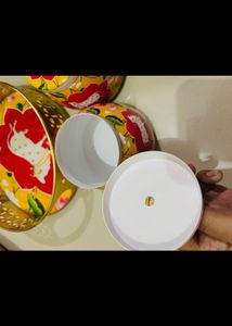 Decorative Serving Tray with Jars newwdtag