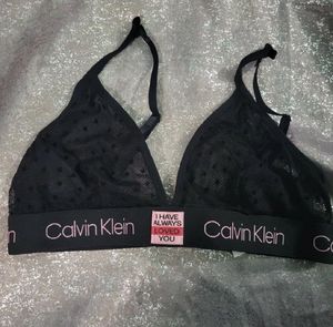 Calvin Klein Black Bralette