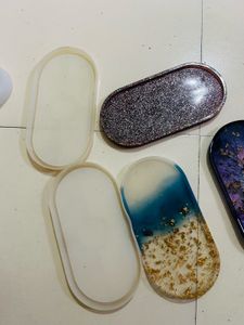 Oval Silicone Molds for Resin art Crafts