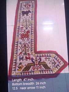 Vibrant Embroidered Wall Hanging