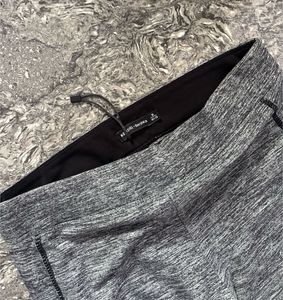 Grey Melange Athletic Leggings