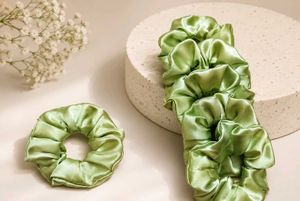 Satin Scrunchies - Pack of 6