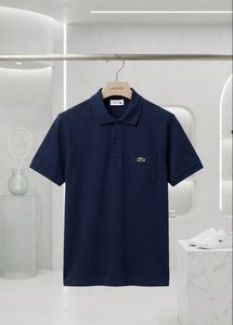 Classic Navy Lacoste Polo Shirt