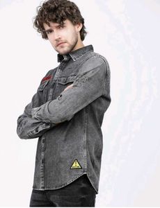Locomotive Regular Fit Washed Shirt