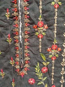 Elegant zari  Embroidered Kurta