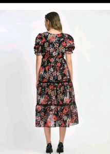 Puff Sleeve Dress