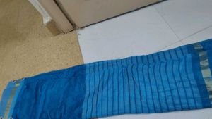 Blue dress material