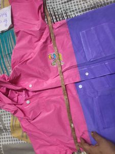 Cute Pink &amp; Purple Raincoat for 5-7 years