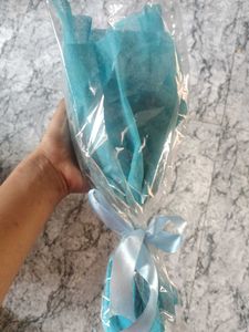 Beautiful teal bouquet