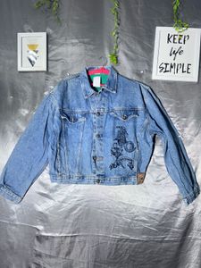 JACK&amp;SONS Vintage Blue Denim Jacket