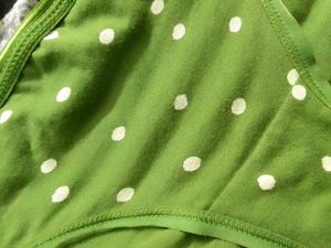 Cute Green Polka Dot Briefs