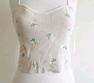 Rib-knit Tank Top