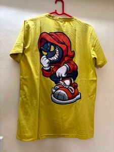 Yellow Graphic Print T-Shirt
