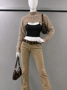 Cozy Fuzzy Crop Sweater
