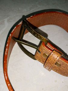 Brown Leather Belt