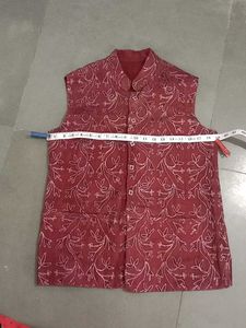 Men's Embroidered Nehru Jacket