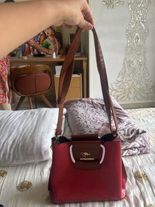 Stylish Red Handbag