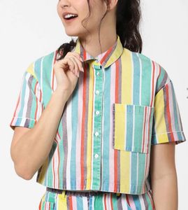 ONLY Y2K Cropped Shirt