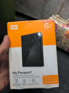 WD My Passport 6TB Portable HDD