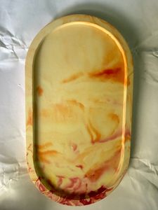 Unique Swirl Pattern Decorative Tray