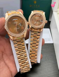 Rolex Couples Watch  Diamond Bezel