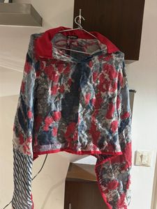 Elegant Printed ponchu