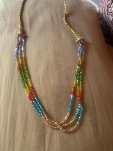 Multi-color Beaded Necklace