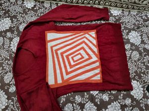 Stylish Maroon Winter Sweater