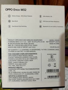 (Sale 50%) Oppo Bluetooth Wireless Earphones