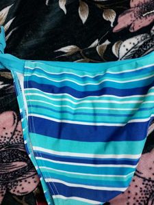 Striped Bikini Bottom - Beach Ready!