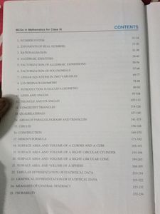 Rd Sharma MCQ Book Class 9th