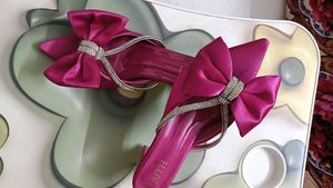 Faith Pink Bow heels 💗✨
