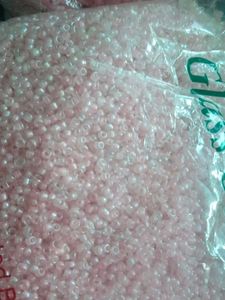 Assorted Pink Glass Beads for Jewelry Making