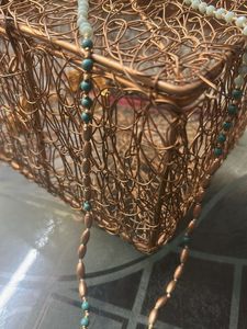 Boho Dreamcatcher Necklace with Om Charm