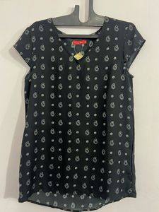 Paisley Print Top