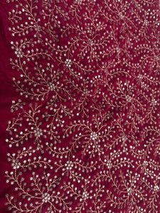 Exquisite Sequin Embellished Saree