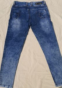 32 Inch Skinny High Waist Jeans For Girls