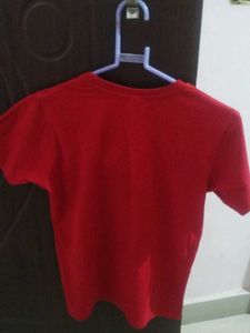 "Boys Red Graphic T-shirt