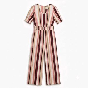 Chic Striped Jumpsuit